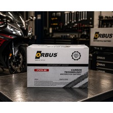 Orbus 12V 7 Ah Motorsiklet Aküsü Aprilla,honda,kawasaki,yamaha
