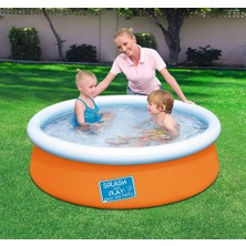 Bestway 152X38 cm 57241 Turuncu Şişme Havuz Çocuklar İçin Hafif Malzeme ile Özel Tasarım