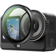 Telesin Osmo Action 6 Için CPL Filtre (Üstten Geçmeli)