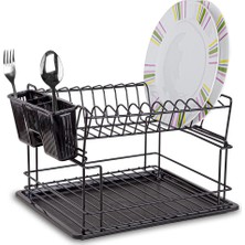 Matmel KB010 2 Katlı Bulaşıklık - Siyah
