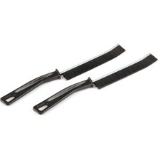 Matmel 2'li Dar Alan Temizlik Fırçası - Siyah - 22 cm