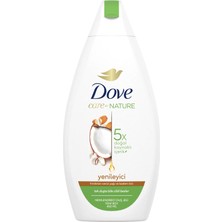 Dove Hindistan Cevizi Yağlı Duş Jeli 450 ml 5 Adet