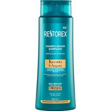 Restorex Keratin - Argan Onarıcı Bakım Şampuanı 500 ml Bakım Yapıcı Etki