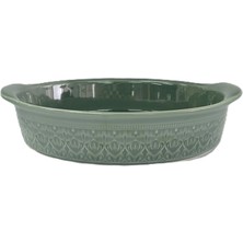 Touch Me Stoneware Oval Fırın Kabı 25 cm