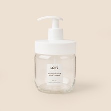 Voce 2'li Cam Banyo Seti - Şeffaf / Siyah - 425 ml