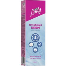 Derby Lady Tüy Dökücü Krem Hassas Ciltler Için 100 ml 2 Adet