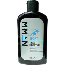 M Man Tıraş Kolonyası Sport 200 ml 3 Adet