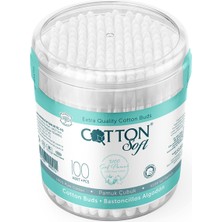 Cotton Soft Pamuklu Çubuk 100'LÜ 3 Adet