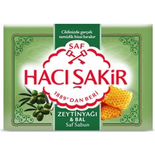Hacı Şakir Zeytinyağı & Bal Kalıp Sabun 4X150 G 3 Adet