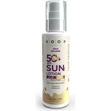 Voop Atelocollagen Yüksek Koruma Etkili Güneş Losyonu Spf 50+ 150 ml 5 Adet