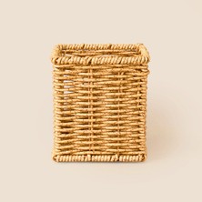 MİEN Rattan Kaşıklık - Kahverengi - 10X10X12 cm