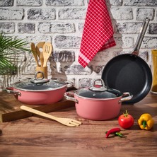 Matmel Master Daily 5 Parça Tencere Seti - Pembe