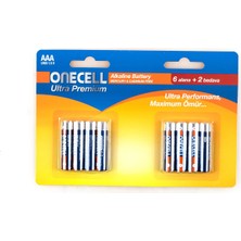 Matmel Ultra Premium Alkalin 1,5 V. 8'li Aaa Boy Pil