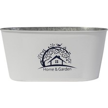 Gardenzone Metal Saksı 25 cm 4 Adet
