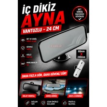 Solveks Ayna Iç Dikiz Vantuzlu 24CM