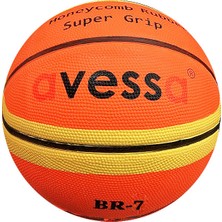 Avessa Br7 Kauçuk Basketbol Topu No: 7 Turuncu Renkli Yüksek Performanslı Model