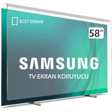 Samsung 58U8000H Tv Ekran Koruyucu - Samsung 58" Inç UE58U8000HUXTK Crystal UHD 4K