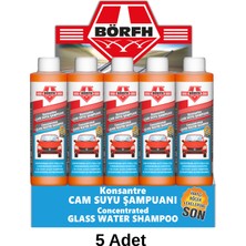 Börfh Konsantre Cam Suyu Şampuanı 32 ml 5 adet