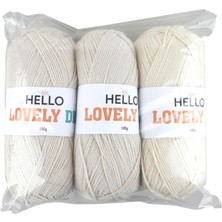 Tuva Hello 3'lü Örgü Ipliği 100 G