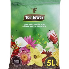 Torflower Çiçek Saksı Toprağı 5 L 2 Adet