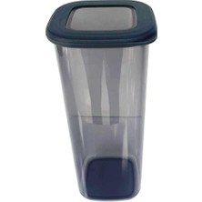 Evmoni Kare Saklama Kabı 24 x 11 x 11 cm 1750 ml 3 Adet