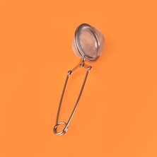 Matmel Houseware Paslanmaz Çelik Çay Süzgeci - Gri - 16 cm