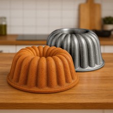 Matmel Kitchen Nirvana Kalın Dilimli Kek Kalıbı - Gri - 24 cm