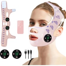 Zeelux Ems Yüz Germe ve Şekillendirme Maskesi – Çene Toparlayıcı, Yanak Kaldırıcı ve Kırışıklık Azaltıcı V-Line Beauty Device