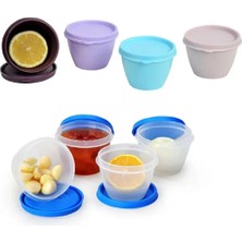 Matmel Kitchenware Micro Plus 4'lü Limon ve Sarımsak Kutusu - Asorti