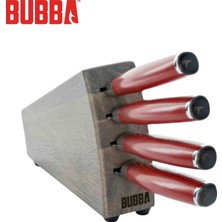 Bubba Usa Et Bıçağı 4'lü Set ve Stand (German Stainless Steel) (1137660)