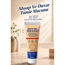 Nzb Ahşap Parke Duvar Tamir Macunu 200 gr Kumtaşı Dolgu Çizik Giderici Kullanıma Hazır Macun