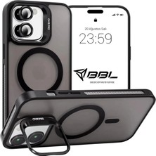 Ermer Iphone 11 Için Kamera Korumalı Magsafe Wireless Şarj Özellikli Lens Hediyeli Mat Şeffaf Renkli Standlı Kılıf