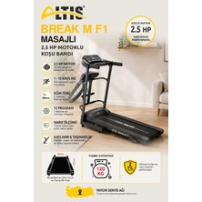 Altis Break M F1 Masajlı ve Manuel Eğimli Koşu Bandı 2,5 Hp