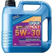 Liqui Moly Leichtlauf HC7 5W-30 Motor Yağı 4 Litre API SN/CF ACEA A3/B4 Yüksek Performans