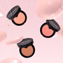 Bezos Luminous Silk Compact Blusher 12 Rosy Glow Toz Allık