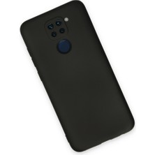 Bezos Redmi Note 9 Kılıf Nano Içi Kadife Silikon - Siyah
