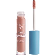 Bezos Miss Beauty Glow Shine 3D Lipgloss 03 Soft Peach Dudak Parlatıcısı 4,5 ml