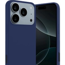 Bezos iPhone 17 Pro First Silikon - Lacivert