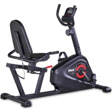 Voit Redline 118R Yatay Kondisyon Bisikleti (1VTBS118R) 8 Kademe Ayarlanabilir Direnç 100 kg Taşıma Kapasitesi
