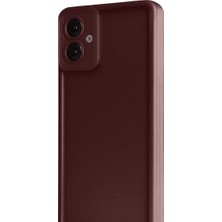 Bezos Galaxy A07 4g Viera Silikon - Bordo