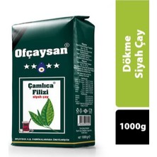 Ofçaysan Çamlıca Filizi Siyah Dökme Çay 1000 gr Yoğun Aroma ve Kalite