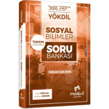 Modadil Yayınları Modadil YÖKDİL Sosyal Bilimler Tamamı Çözümlü Soru Bankası - Suat Gürcan Üniversite Hazırlık