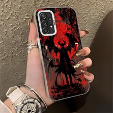 HONTINGA Samsung Galaxy A52S 5g ile Uyumlu Kılıf Silikon Kenar Sert Arka Kamera Koruyucu Basitlik Anti Düşme Kamera Korumalı Karikatür Desen Couple Telefon Kılıfı Kadın ve Erkek Için Uygundur K1-1477