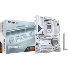 MSI Gigabyte B850 Eagle Wıfı7 Ice Amd Am5 Ddr5 Atx Anakart Outlet