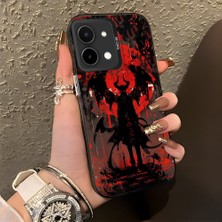 HONTINGA Vivo Y28 ile Uyumlu Kılıf Silikon Kenar Sert Arka Kamera Koruyucu Basitlik Anti Düşme Kamera Korumalı Karikatür Desen Couple Telefon Kılıfı Kadın ve Erkek Için Uygundur K1-1477