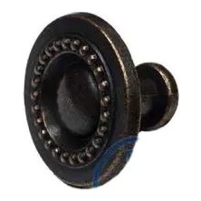 Die Grup Dekoratif Zamak Düğme - 23X23MM, Eskitme, 100 Adet