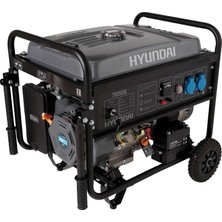 Hyundai Hhy7250E-3 Benzinli Trifaze Jeneratör 7,5 Kva İpli Çalıştırma ile Güçlü Performans