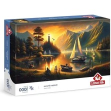 Die Grup Altın Kıyılar Temalı 1000 Parça Puzzle, Eğlenceli Aktivite