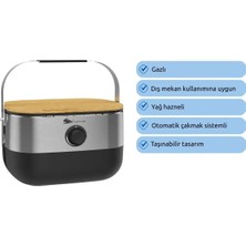 Aygaz Portatif Mini Lpg'li Barbekü - Çelik