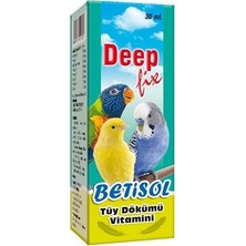 Deep Fix Betisol 30 ml Tüy Dökümü Vitamini Kuşlar İçin Kolay Kullanım ve Etkili Destek